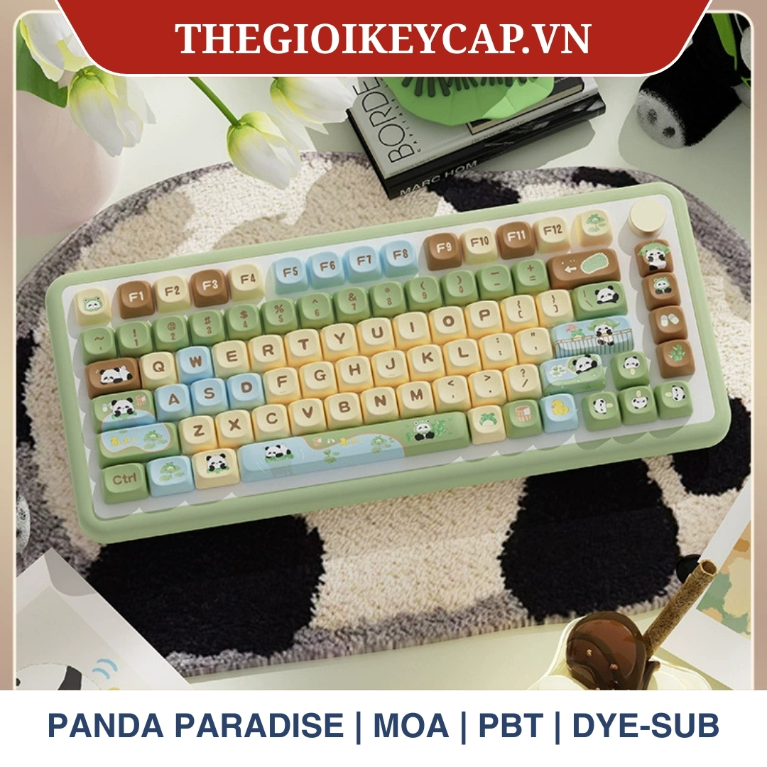 Keycap Panda Paradise