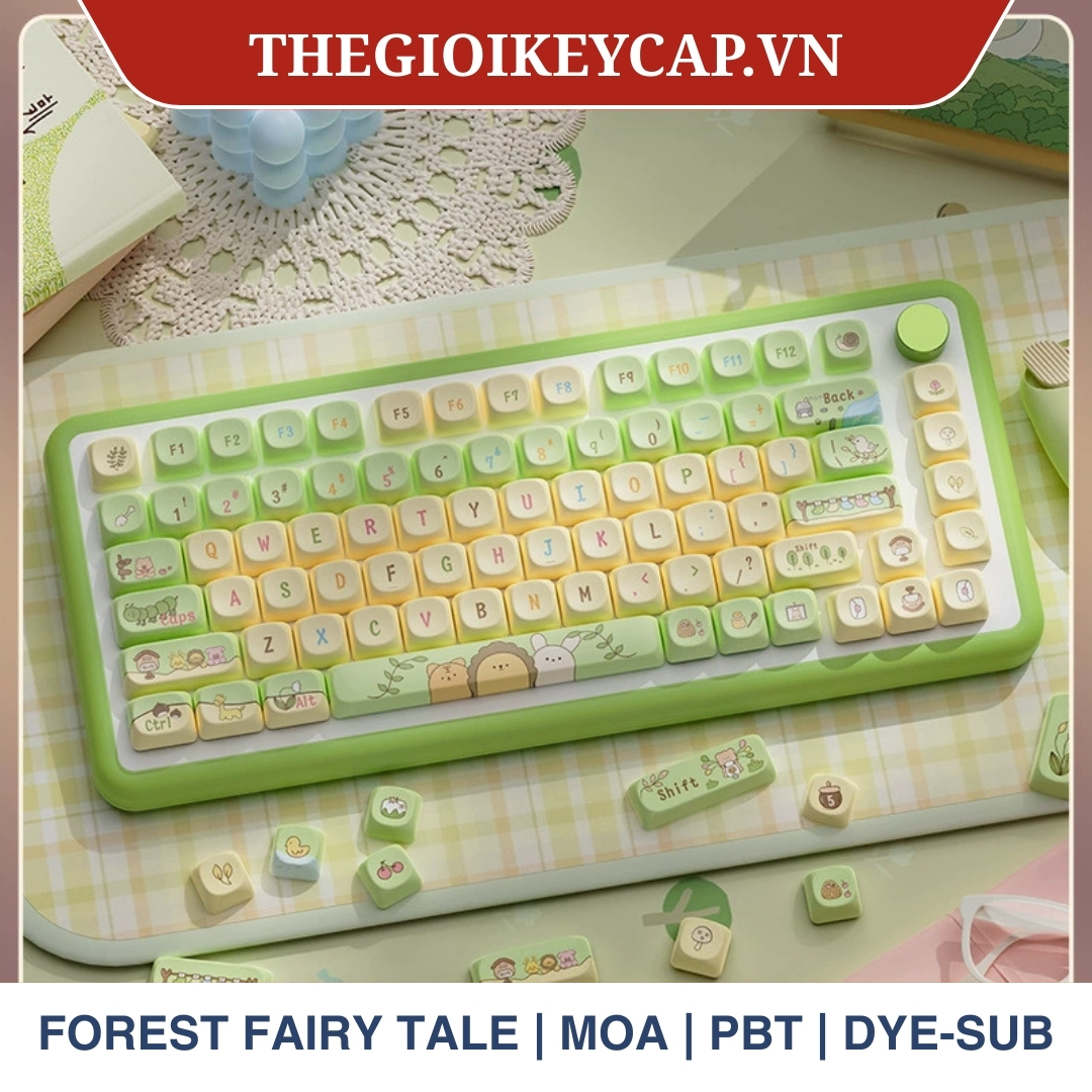 Keycap Forest Fairy Tale