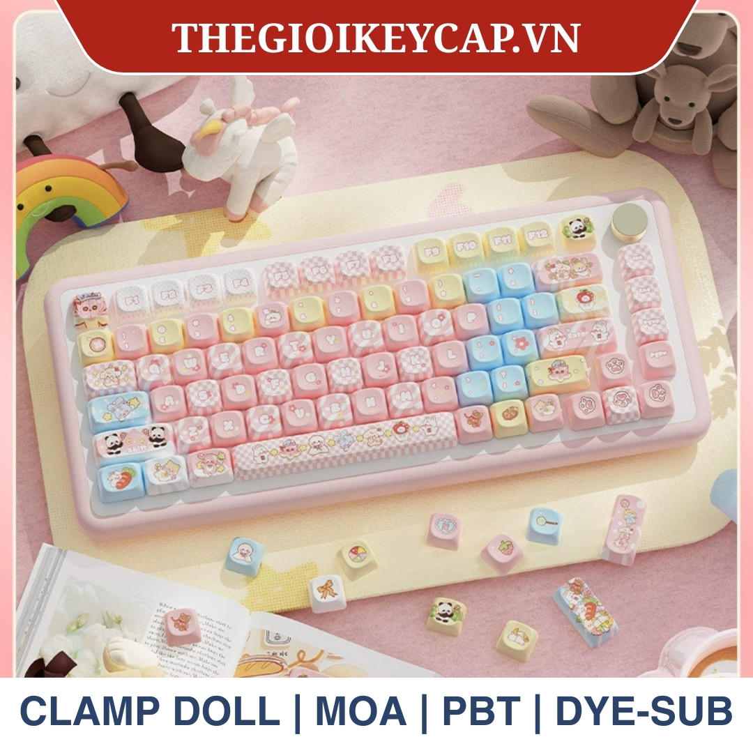 Keycap Clamp Doll