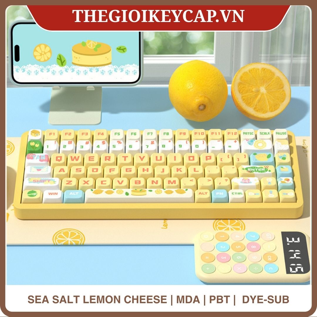 Keycap Sea Salt Lemon Cheese