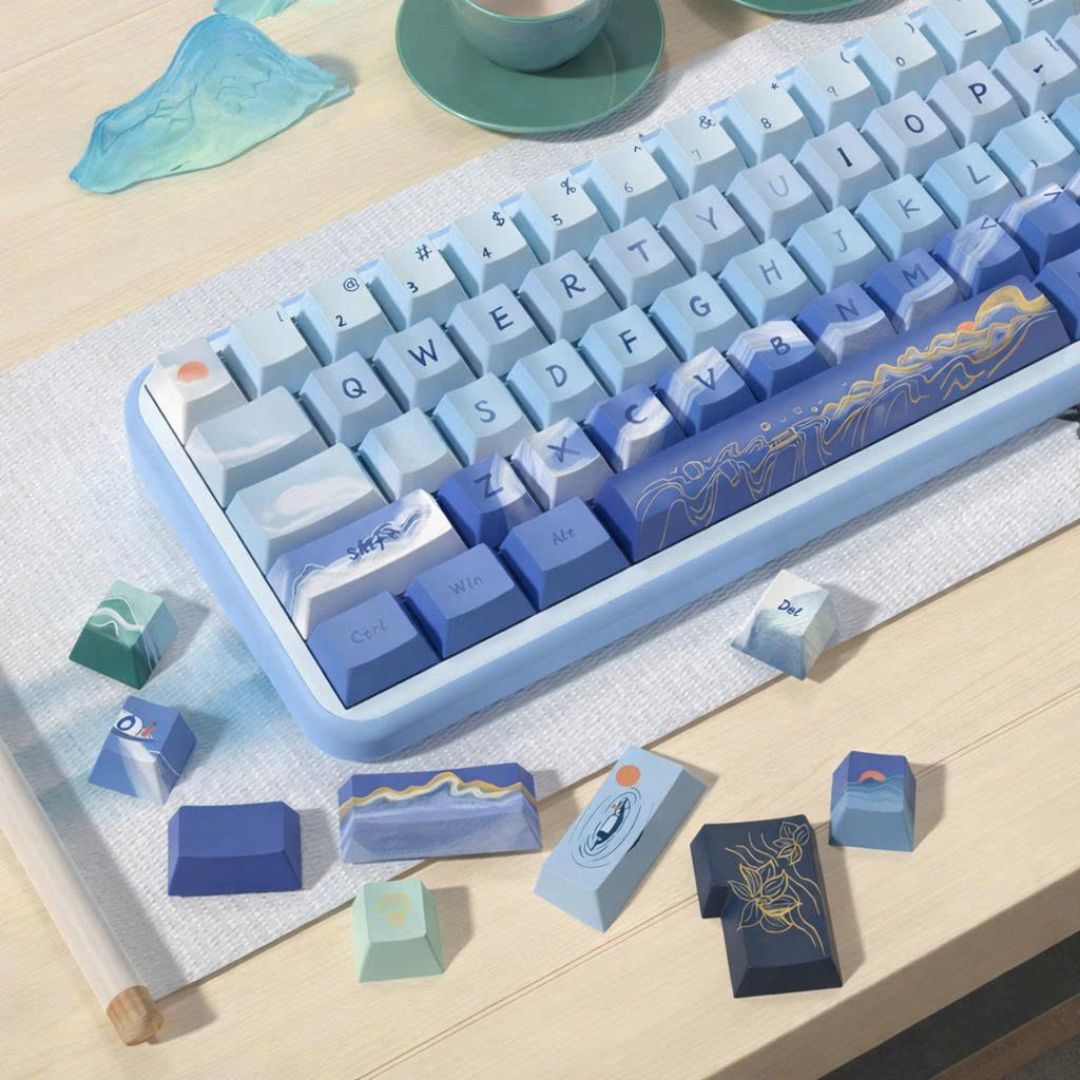 Keycap Lake Light Mountain Color Original
