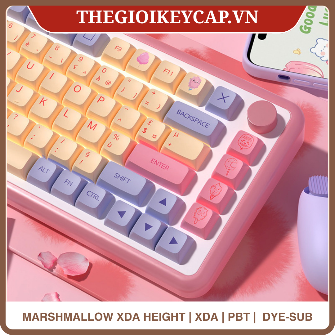 Keycap Marshmallow