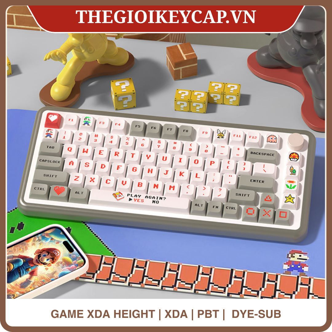 Keycap Game Mario