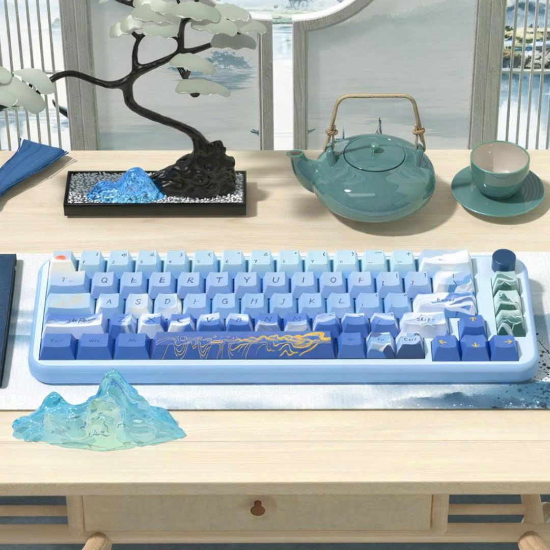 Keycap Lake Light Mountain Color Original