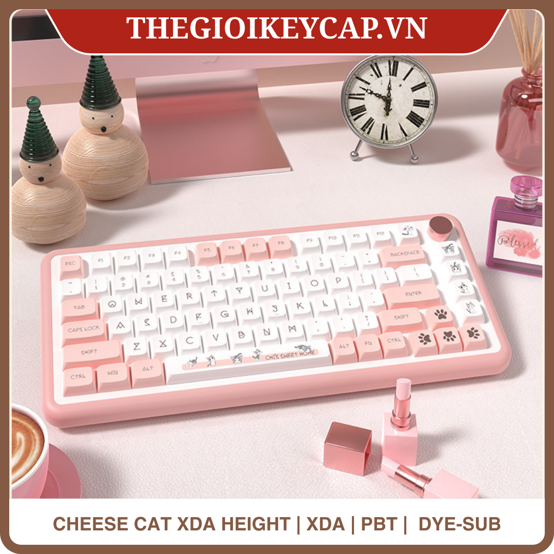 Keycap Cheese Cat