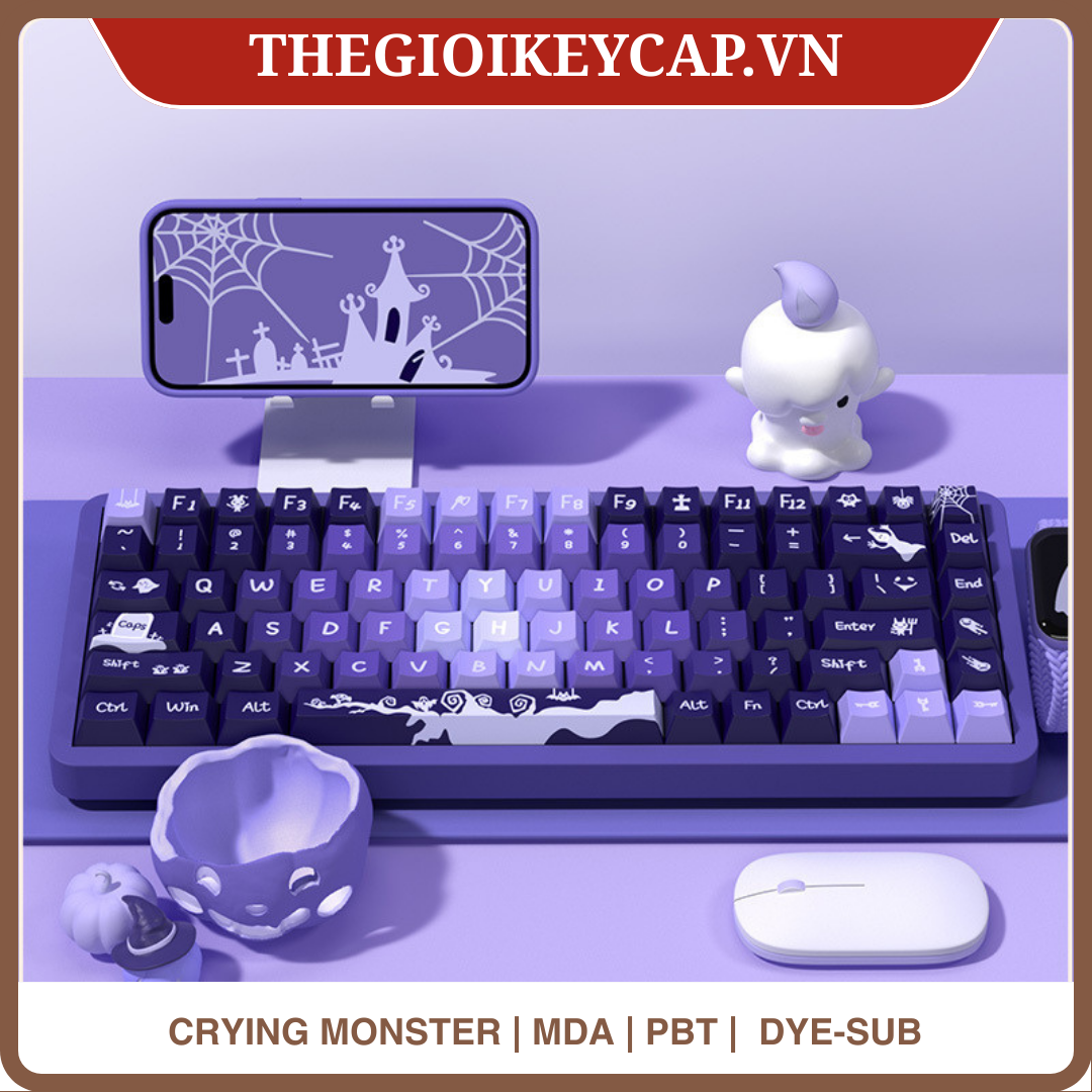 Keycap Crying monster